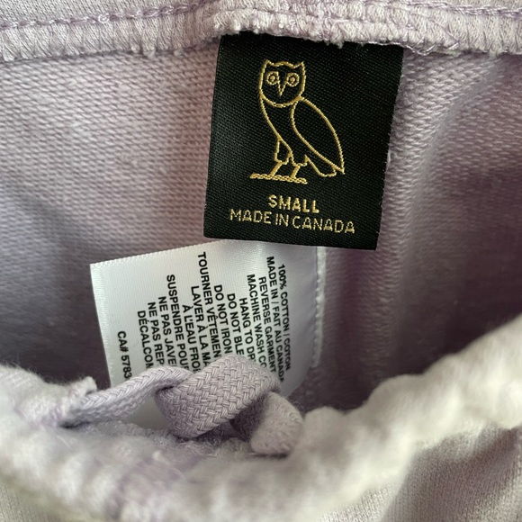 NWOT OVO October’s Very Own (Drake) Lilac Women’s Sweatpants / Joggers - Picture 8 of 8